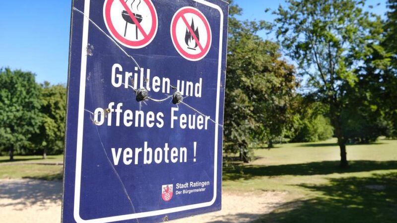 Saison eröffnet: Trotz Verbots: Am Grünen See wird wieder gegrillt