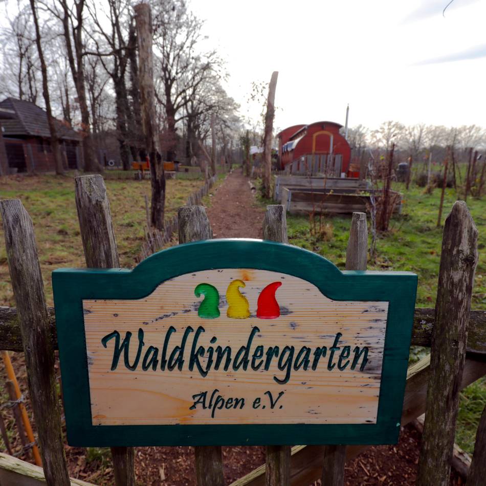 Waldkindergarten Alpen: „Scherben haben am Kindergarten nichts zu suchen“