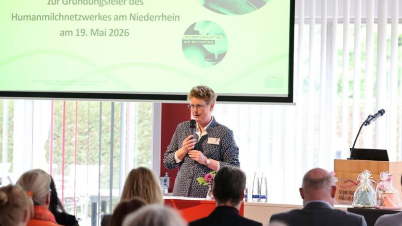Frühgeborenenversorgung in Mönchengladbach: Zentrale Humanmilchbank im „Eli“ eröffnet