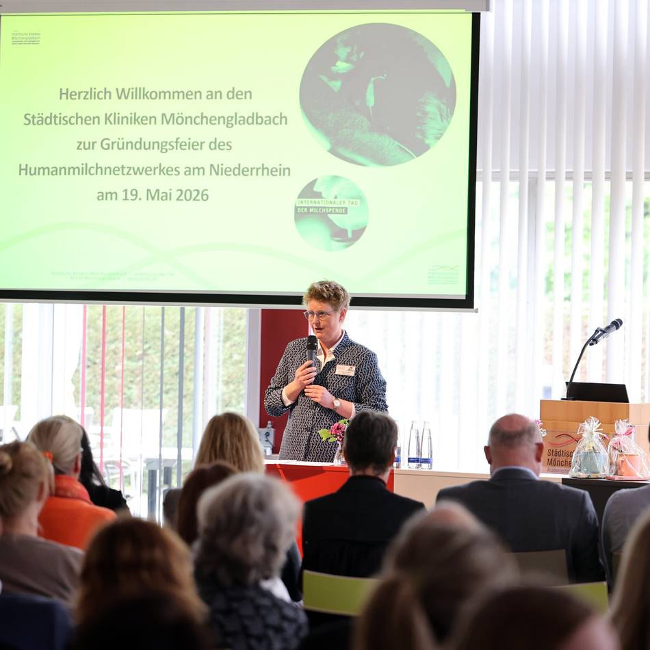 Frühgeborenenversorgung in Mönchengladbach: Zentrale Humanmilchbank im „Eli“ eröffnet