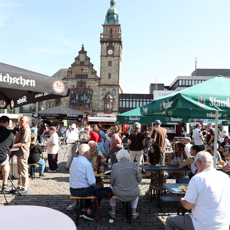 Streetfood in Mönchengladbach: Der erste Feierabendmarkt in der Stadt hatte Premiere