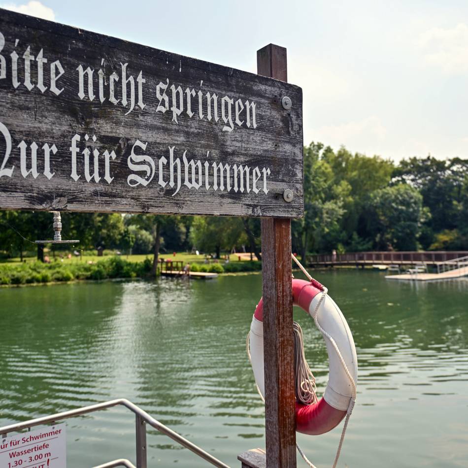 Naturfreibad in Moers : Bettenkamper Meer im Check – so sauber ist das Wasser wirklich