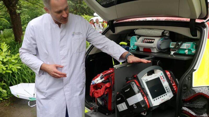 Klinikum Leverkusen: Wie der „Kindernotarzt“ kleinen Patienten noch schneller helfen soll