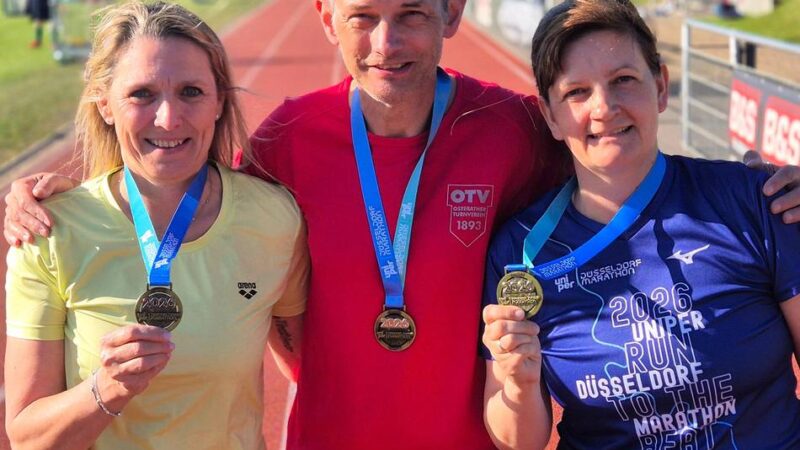 Meerbuscherinnen laufen Halbmarathon: „Es ist ein Moment, den man nie wieder vergisst“