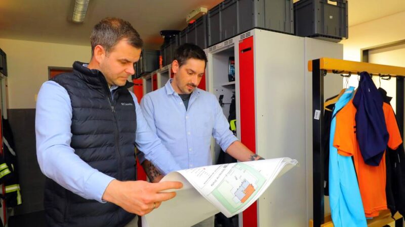 200 Quadratmeter mehr für Einheit Labbeck: Feuerwehrfrauen bekommen endlich eigene Umkleide
