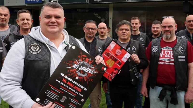 Bayer 04-Fanclub wird 40: „Lev-Szene ‘86“ feiert Open-Air-Geburtstagsparty im Leverkusener Rheinufer-Park