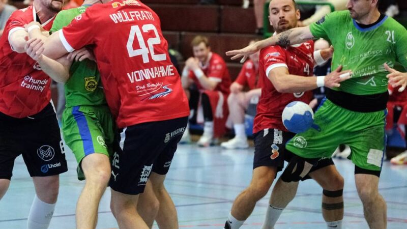 Handball-Oberliga: TB Wülfrath siegt im Derby und überholt Mettmann-Sport