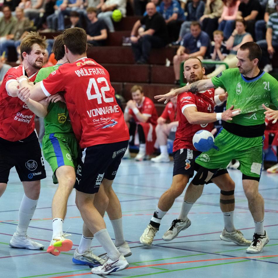 Handball-Oberliga: TB Wülfrath siegt im Derby und überholt Mettmann-Sport