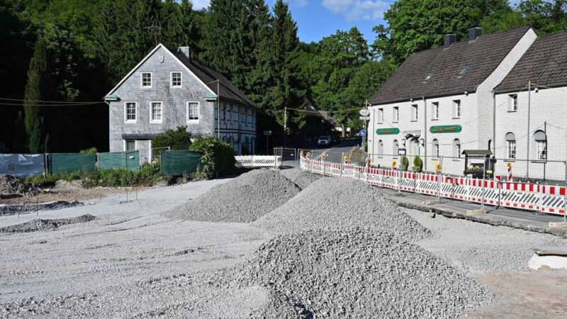 An der Stadtgrenze Wermelskirchen / Remscheid: Baustelle in Preyersmühle rückt dem Ende näher