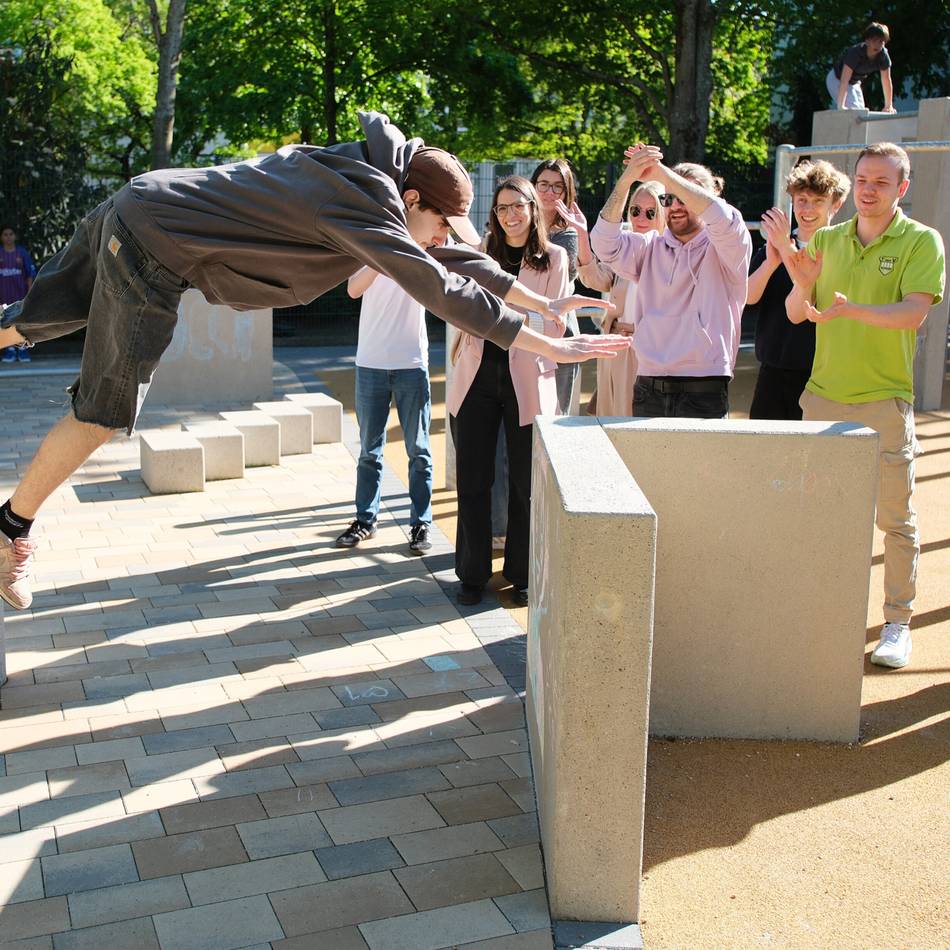 Tag der Städtebauförderung: Aktionstag auf der Parkouranlage Poststraße