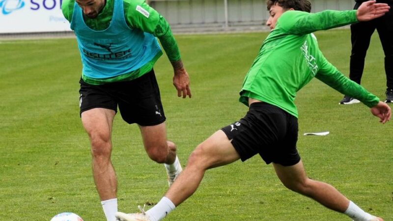 WM-Fahrer zum Teil dabei: Elf Talente sorgen bei Borussia für einen rappelvollen Trainingsplatz