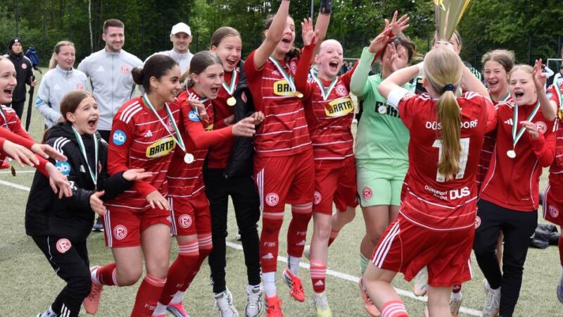 Zwei von drei Titeln gehen nach Flehe: Fortuna stoppt Tusas Traum vom perfekten Pokalfinaltag