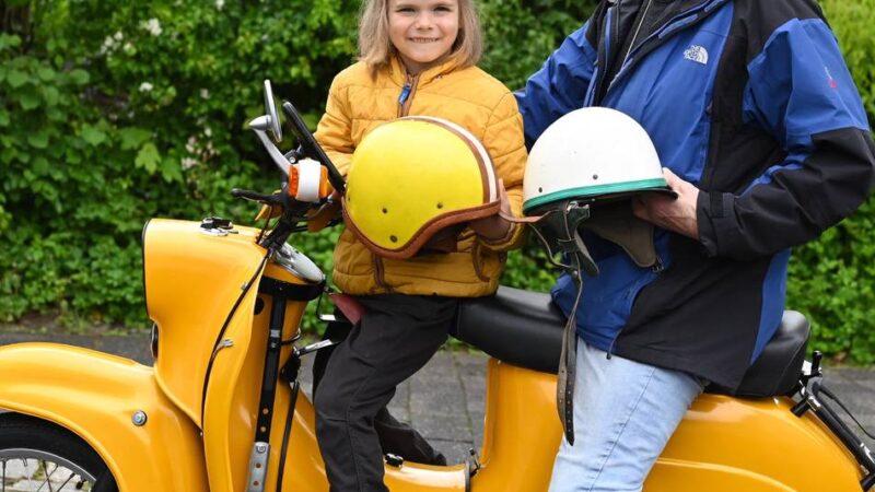 Kult-Motorrad rund um Wermelskirchen unterwegs: Eine besondere Reise mit der Schwalbe
