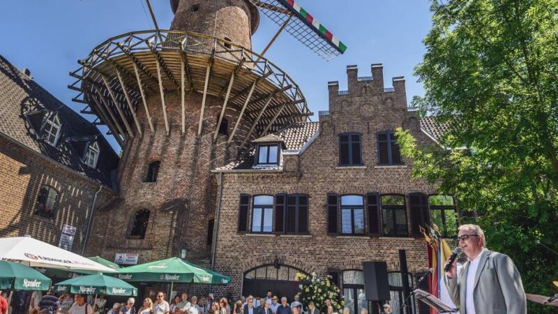 Mühlentag in Kalkar: Kalkar feiert seine restaurierte Mühle – nur der Wind fehlte