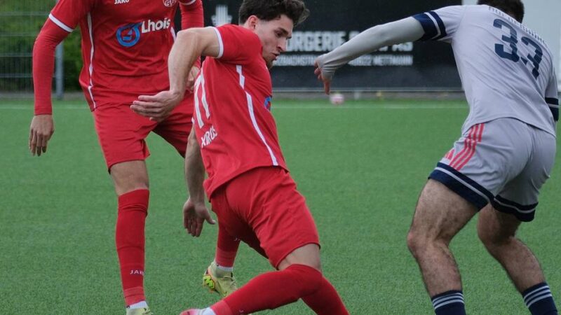 Fußball-Landesliga: 1. FC Wülfrath dreht Rückstand und feiert verdienten 4:1-Sieg