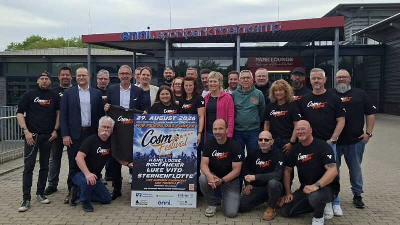 Festival in Moers: Cosmo feiert „Jubiläum“ – diese Band sind dabei