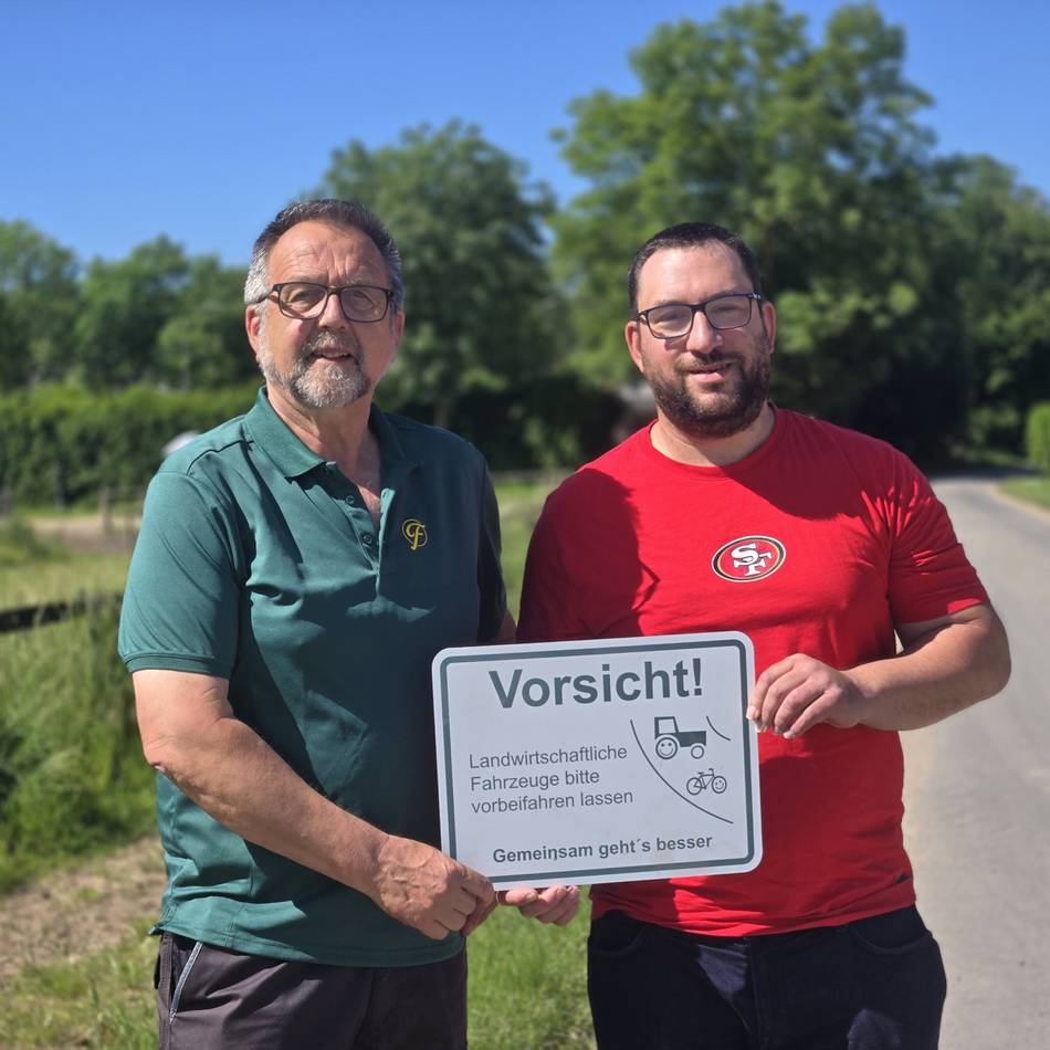 Vorstoß für mehr Rücksicht in Dormagen: „Mich wollte schon jemand aus dem Auto holen“ – Bauern starten Kampagne