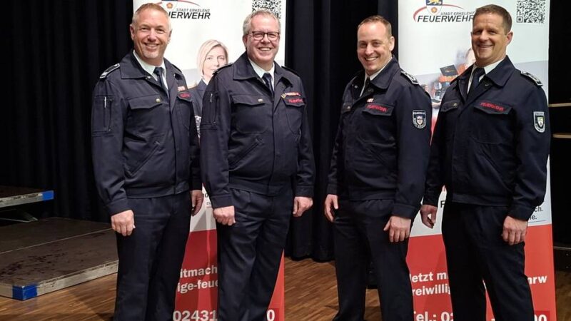 Malte Ammernick: Erkelenz hat einen neuen Feuerwehrchef