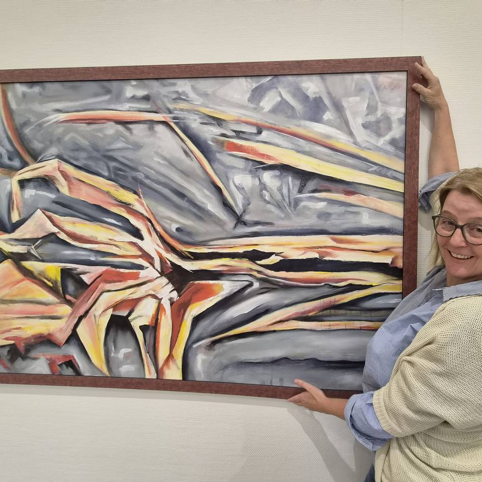 Verein Kunst.Neuss stellt aus: Kunst zwischen Bürotüren – Rathaus wird zur Galerie