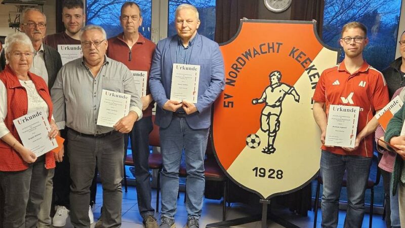 Jahreshauptversammlung: Beim SV Nordwacht Keeken bleiben einige Vorstandsstühle leer