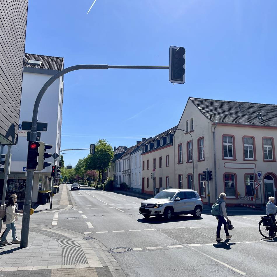 Ampelanlage in Geldern: Rotlicht an Kreuzung „Kaufland“ defekt