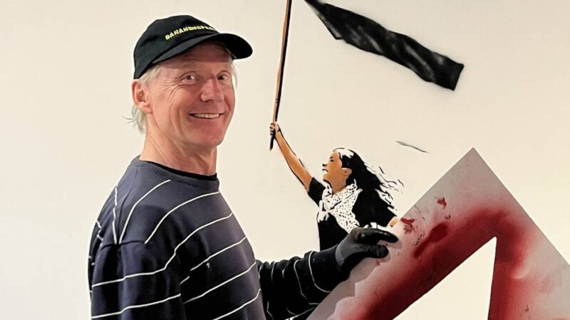 40 Jahre Bananenkunst: Thomas Baumgärtel holt die Politik ins Gocher Museum