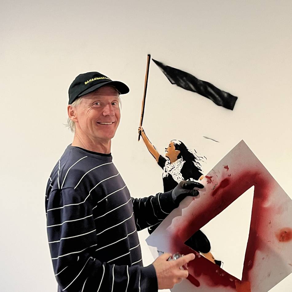 40 Jahre Bananenkunst: Thomas Baumgärtel holt die Politik ins Gocher Museum