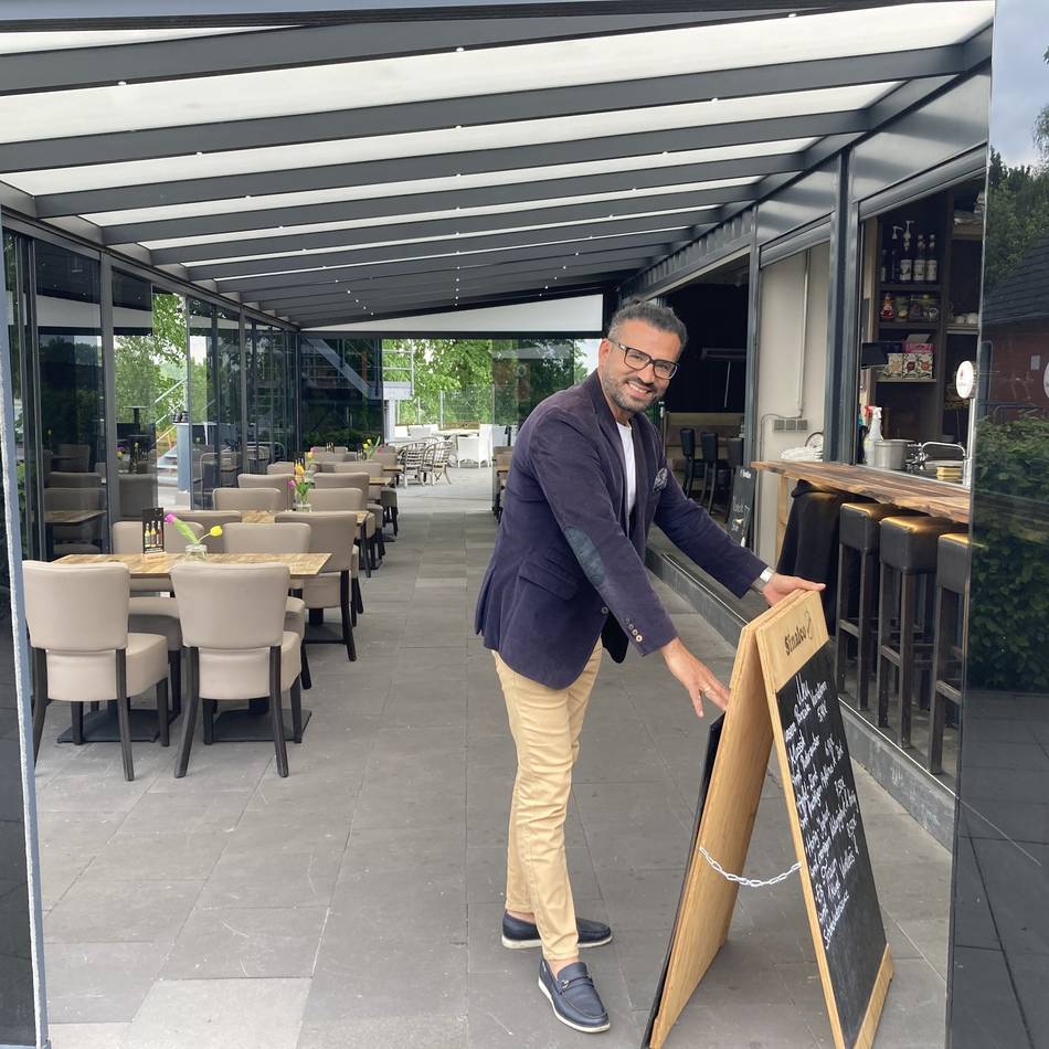 An der Weseler Rheinpromenade: Wie der Biergarten am Rhein attraktiver werden will