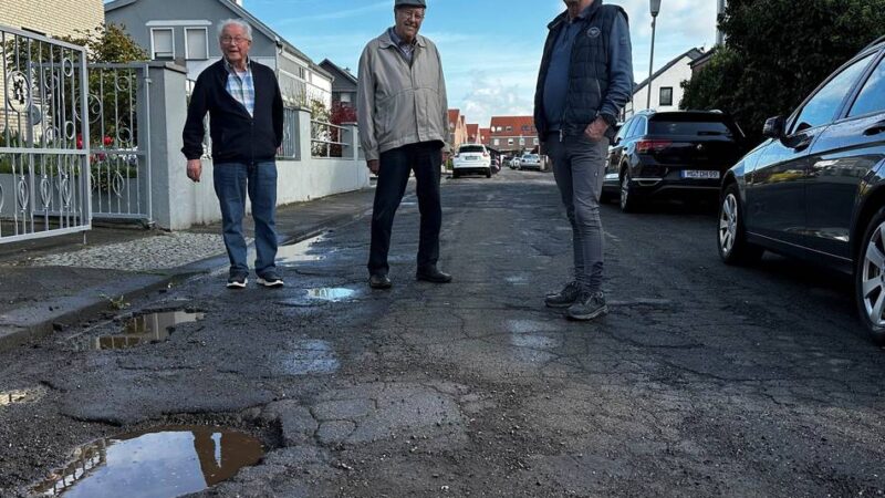 Straßenschäden in Mönchengladbach: Eine der schlimmsten Buckelpisten der Stadt
