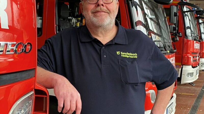Feuerwehr in Korschenbroich: Frank Baum gibt Posten als Wehrchef im Oktober auf