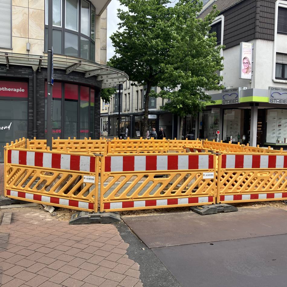 Baustelle in Hilden: Schulstraße ab Montag erneut für Autos gesperrt