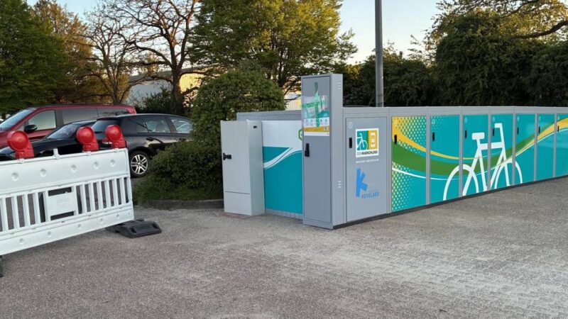 Radboxen in Kevelaer: Fahrrad für einen Euro am Tag sicher am Bahnhof abstellen