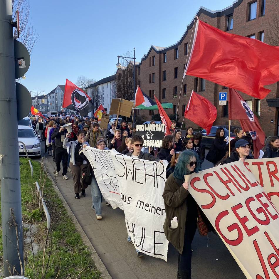 Demonstration in Krefeld: Bündnis demonstriert am Freitag gegen Wiedereinsetzung der Wehrpflicht