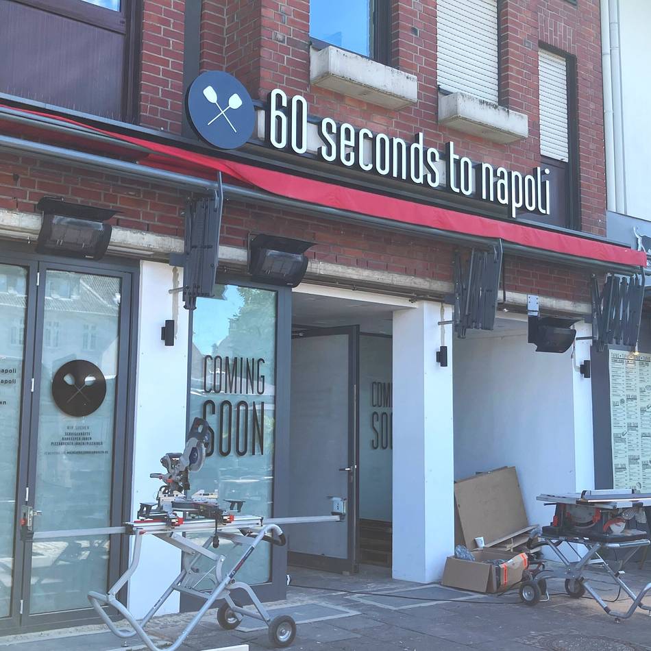Neapolitanische Pizza: „60 Seconds to Napoli“ eröffnet in Mönchengladbach