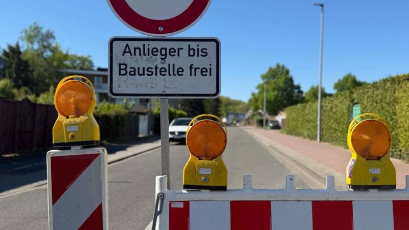 Baustelle in der Südstadt: Nach Beschwerden gibt es Änderungen an der Kolpingstraße
