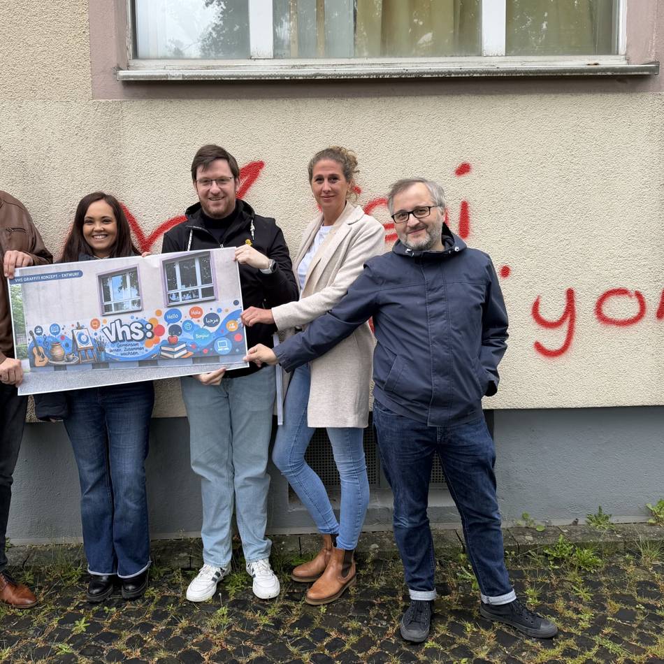 Neues Projekt in Grevenbroich: Nach Beschmierung – VHS sucht professionelle Grafitti-Künstler