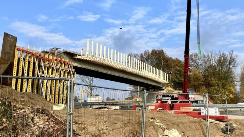 Arbeiten an den Autobahnbrücken: Neuer Fahrplan für die Sperrung der A3