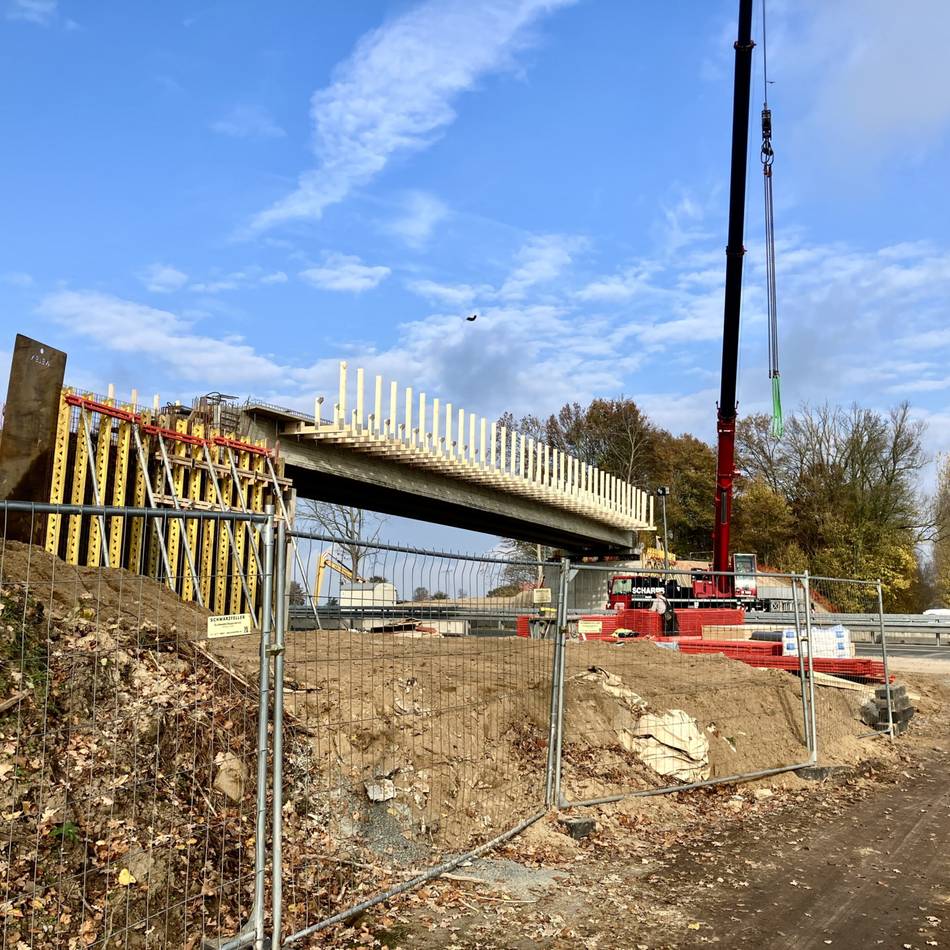 Arbeiten an den Autobahnbrücken: Neuer Fahrplan für die Sperrung der A3