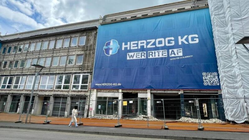 Großprojekt in Mönchengladbach: Der Traum von der „Rooftop Bar“ scheint geplatzt