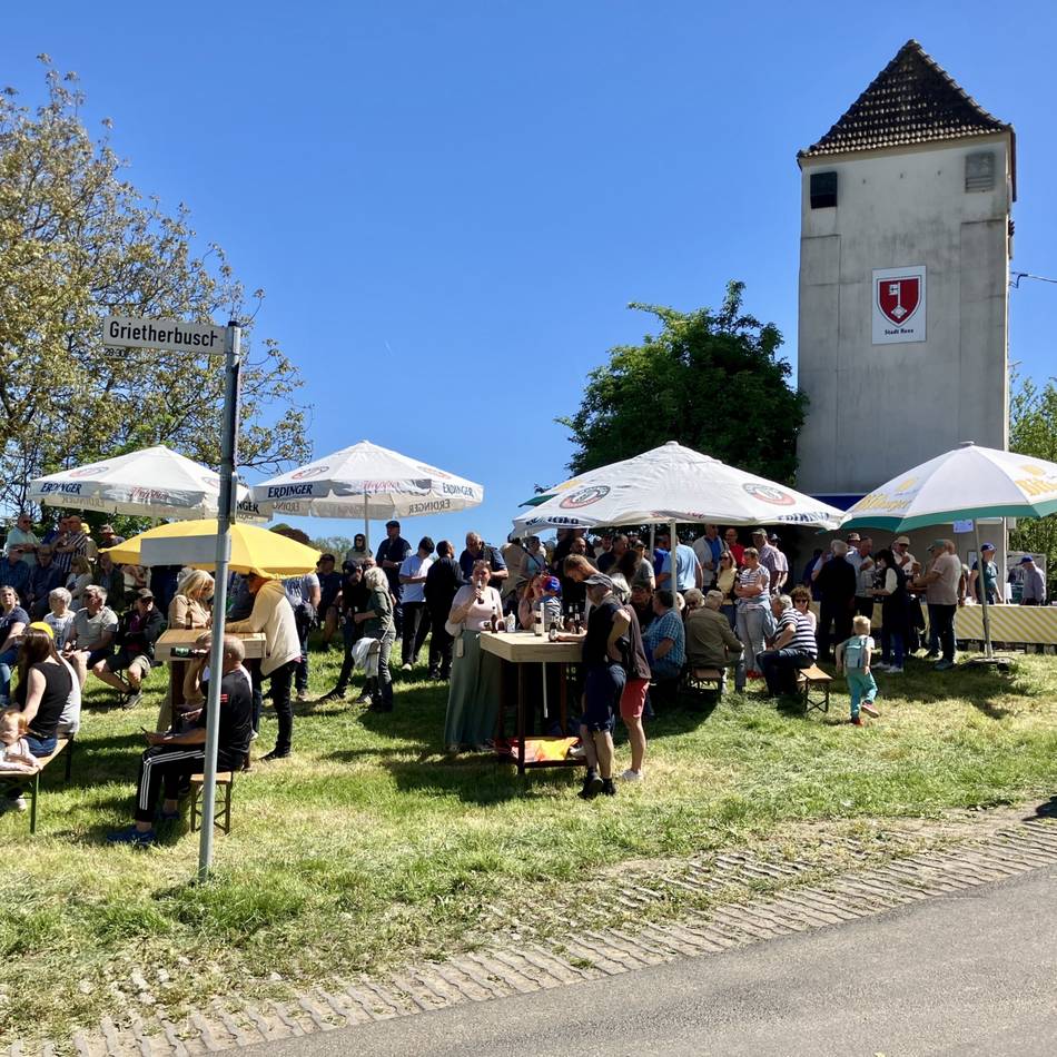1. Mai in Rees: So begrüßte Rees den Mai