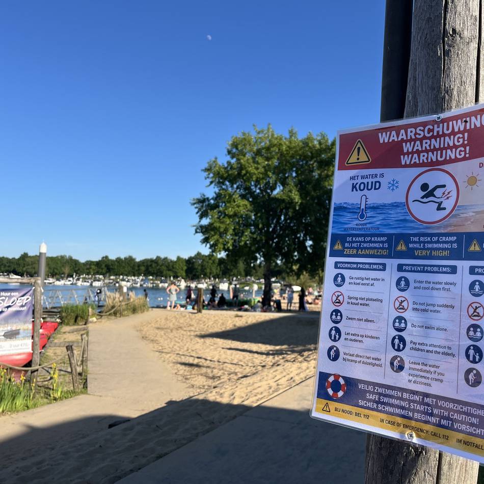 Tödlicher Badeunfall im Leukermeer: „Ertrinken ist ein stiller Tod“ – warum ein Krampf im kalten Wasser gefährlich ist