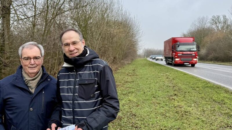 Mittel werden gestrichen: Streit um Fußweg am Tweestrom – „Ping-Pong-Spiel zwischen Stadt und Kreis“
