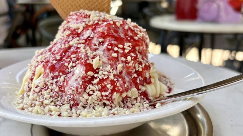 Beliebter Eisbecher: Fünf Düsseldorfer Cafés, die richtig gutes Spaghetti-Eis servieren