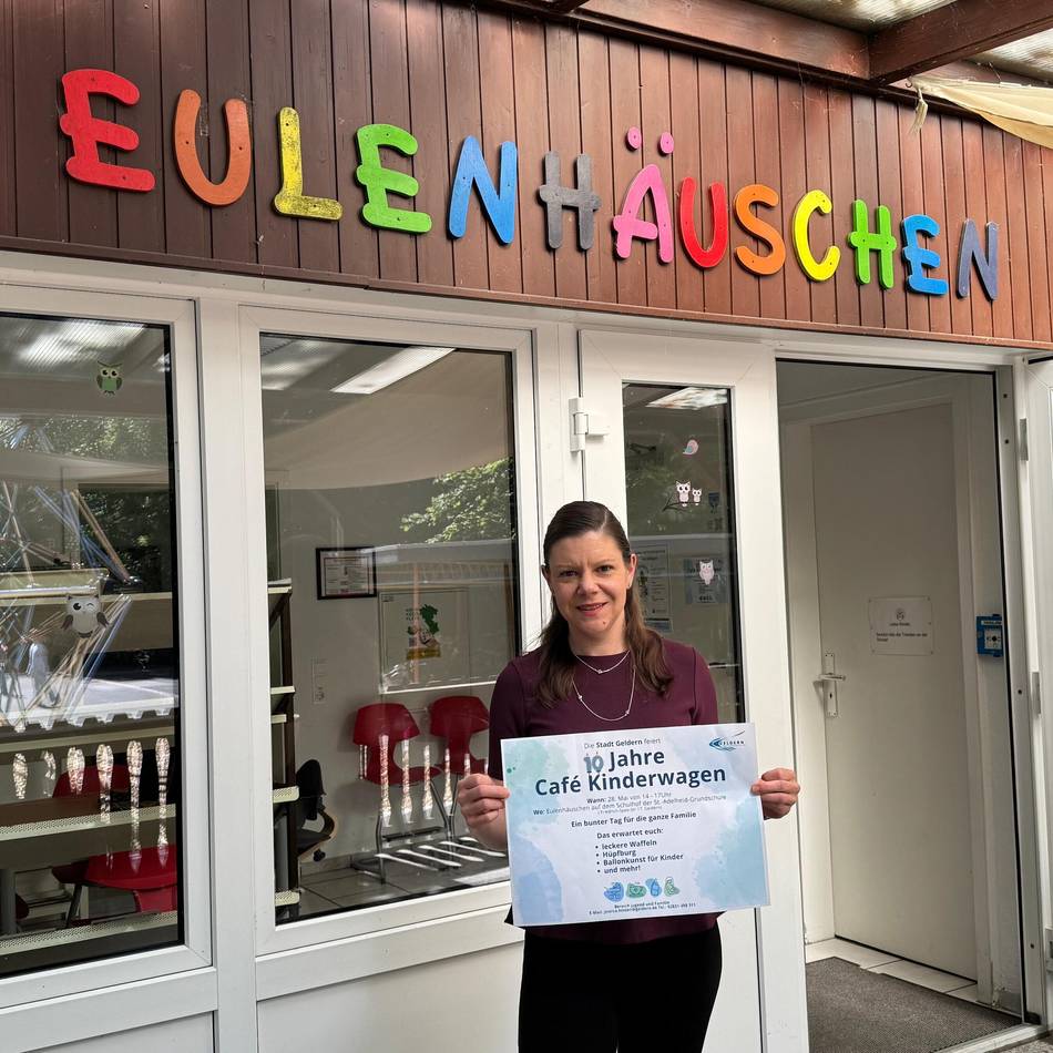 Angebot für Gelderner Familien: Café Kinderwagen feiert 10. Geburtstag