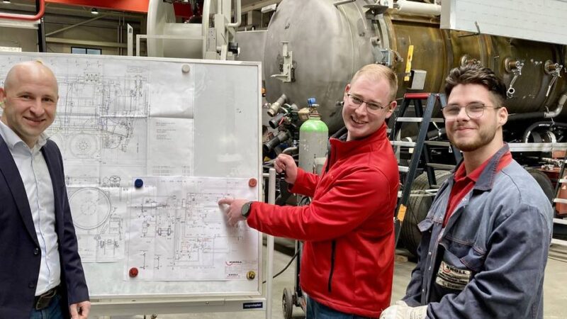 Ausbildungsinitiative Kreis Wesel: Bewerbungsgespräch per Teams – Amerikaner will Metallbauer werden