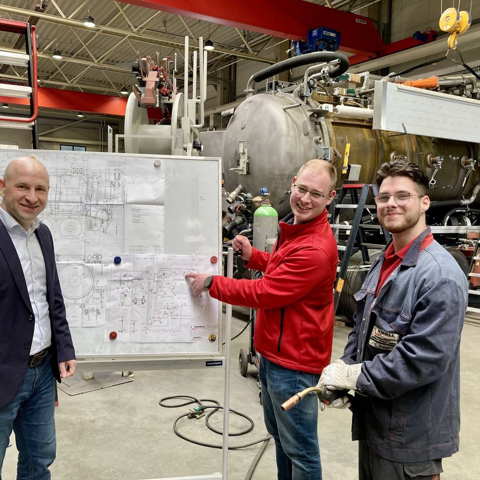 Ausbildungsinitiative Kreis Wesel: Bewerbungsgespräch per Teams – Amerikaner will Metallbauer werden