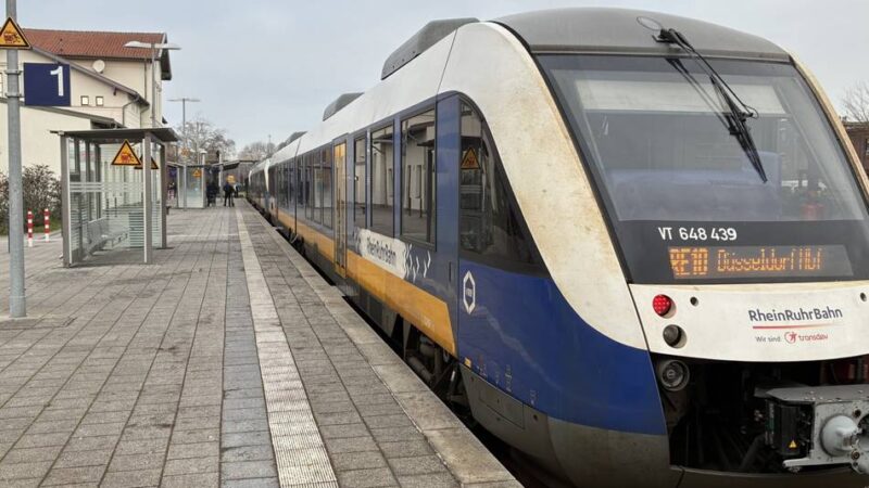 Am Montagmorgen: Wieder Zugausfälle beim Niersexpress