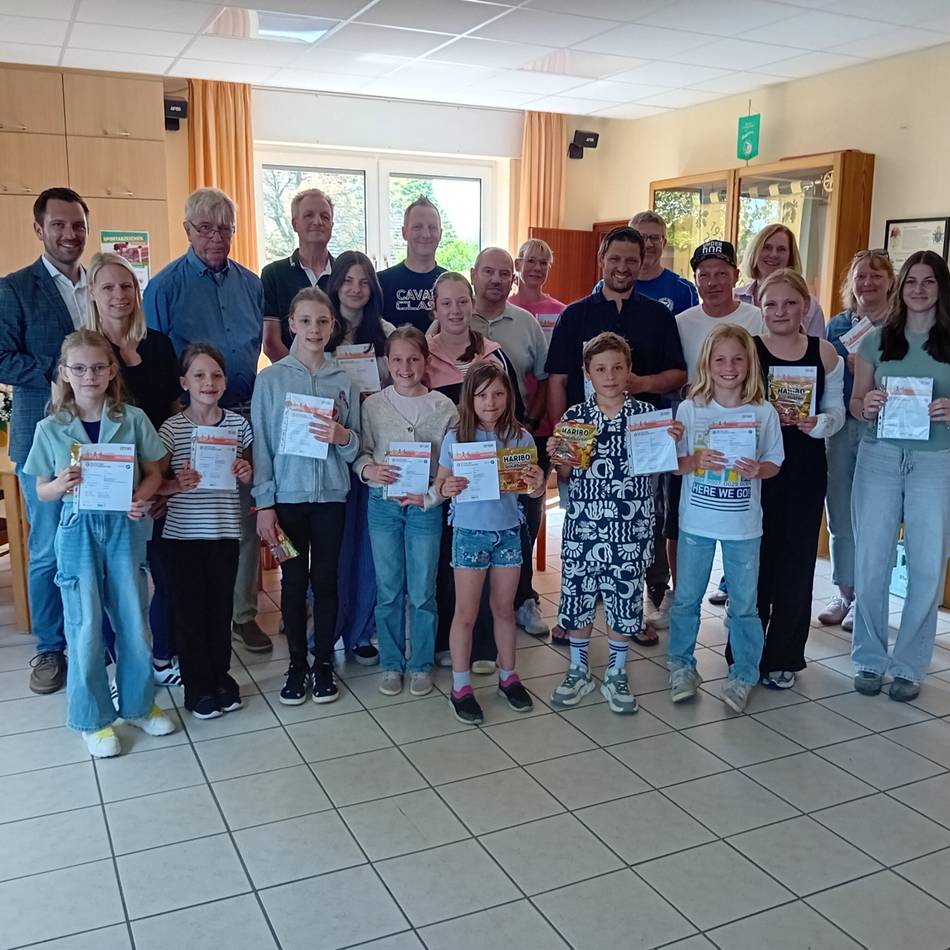 Sport in Rheinberg: SV Millingen verleiht Sportabzeichen