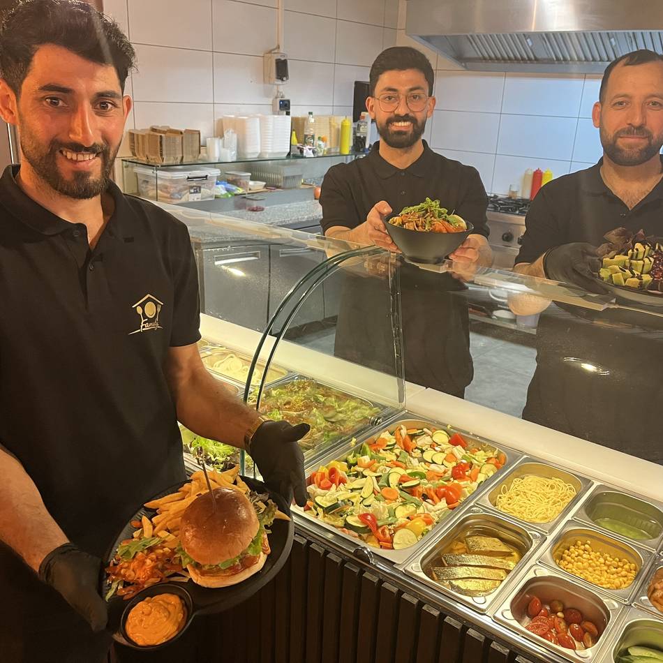 Gastronomie in Goch: Syrische Großfamilie setzt auf Burger, Bowls und Teamwork