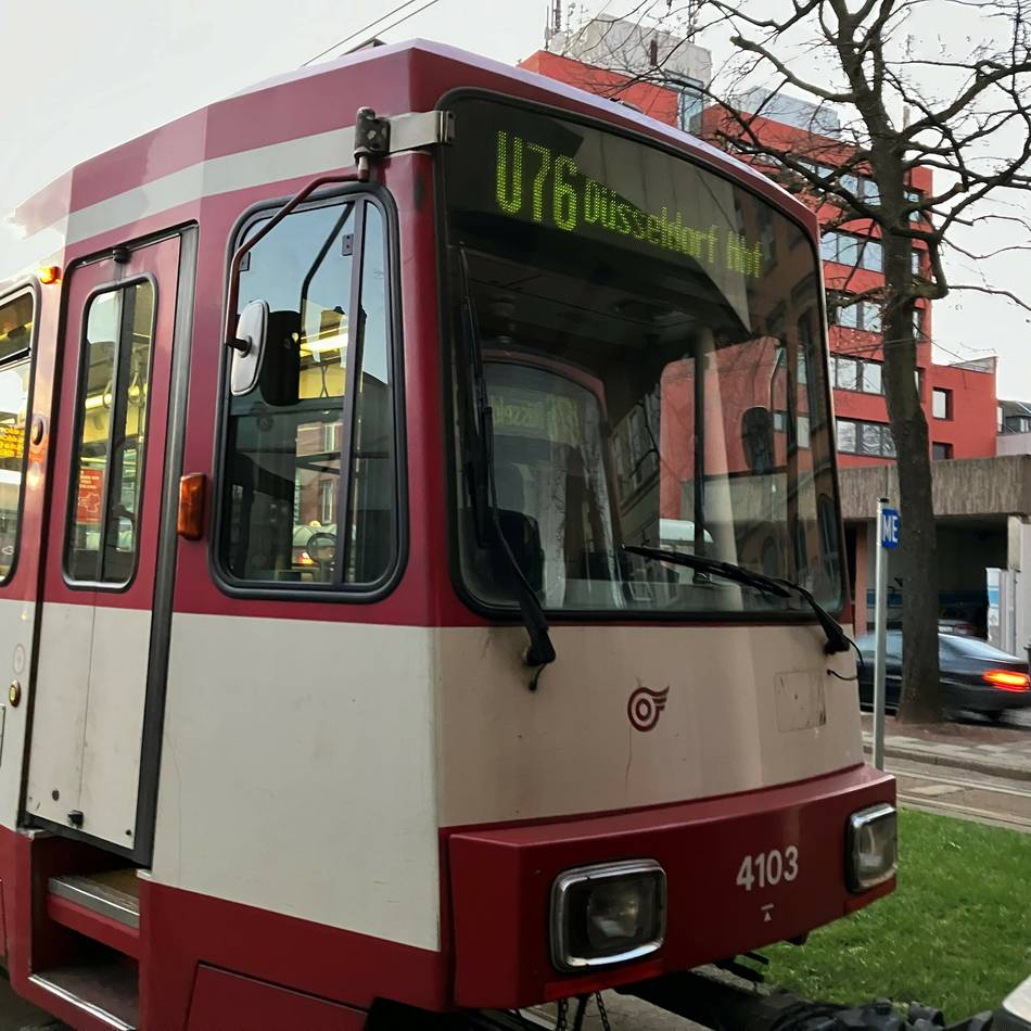 Bauarbeiten zwischen Düsseldorf und Krefeld: U70 fällt mehrere Wochen aus